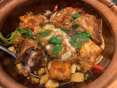 港式砂锅鱼头煲-新旺茶餐厅·早餐·夜宵(仙霞店)