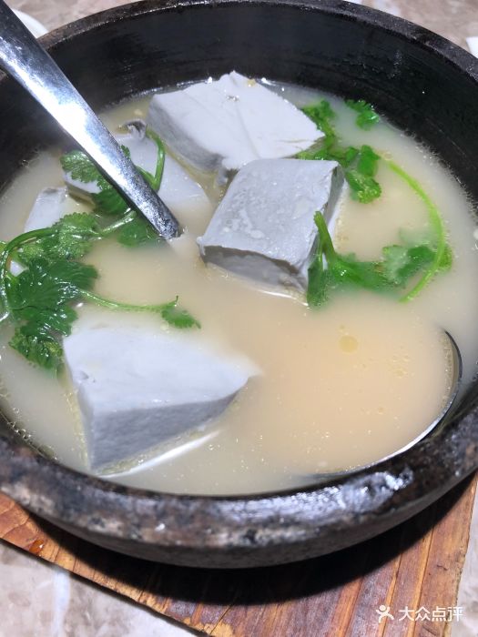 桂小厨广西菜(金光华店)手工石磨黑豆腐图片 - 第4张