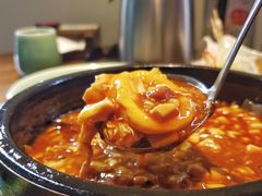 石锅麻婆豆腐-粗茶淡饭·隐庐私厨(东亭店)