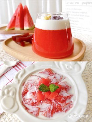 西瓜酸奶冻夏日必备甜品简单三步做好