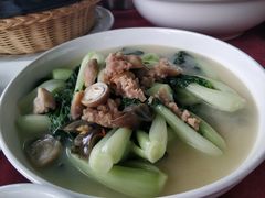 上汤时蔬-台山美食一绝阿四台山黄鳝饭(阿四创作店)