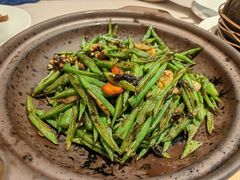 榄菜肉碎炒四季豆-尚一汤 广东炖汤(金桥国际店)