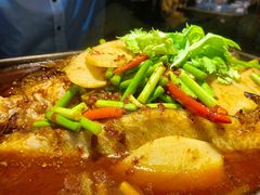 -探鱼·鲜青椒爽麻烤鱼(西南商都店)