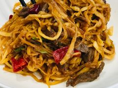 酸萝卜炒粉-南山鲜虾面·活鲜小馆·海味大连菜(南山总店)