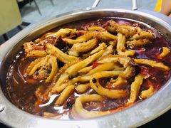 -老红桥炸灌肠牛肚锅烧烤(定福庄店)