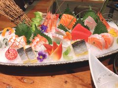 武藏什锦刺身船（十二品）-武藏日本料理(宝安壹方城店)