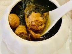 无花果菜干炖猪肺-旋转餐厅
