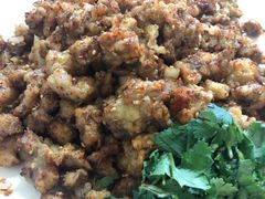 孜然羊肉-清真宏玉祥黄门脸餐厅(华荫东里店)