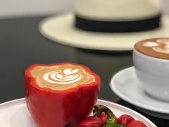 甜椒1号拿铁-YECLIP COFFEE黄色回形针咖啡