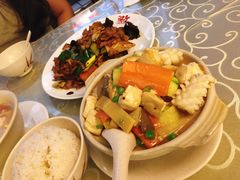 海鲜豆腐煲-筷子