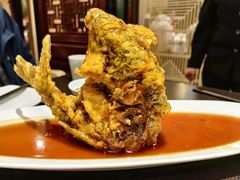 糖醋黄金鲤鱼-老牌坊鲁菜名店(聊城美食岛店)