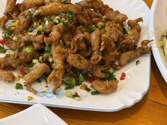 椒盐小目鱼-老杨饭店(万科里店)