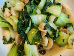 油渣炒四季青菜-望湘园·湖南菜(宏伊店)