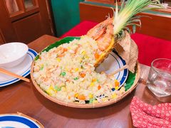 海鲜菠萝炒饭-茉莉.Red Crab