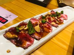 生牛肉刺身-花潮料理艺食馆(世欧广场店)