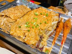 -路边摊小炉子烧烤