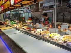 自助取餐区-渔民船说·北塘海鲜·天津菜·海肠捞饭(北塘古镇店)