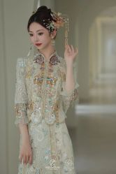 -桃子造型婚纱礼服(凤起广场店)