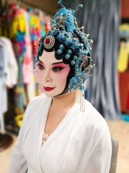 -胭脂猫京剧摄影