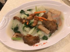 野菌泡田园蔬菜-喜记避风塘炒辣蟹(旗舰店)