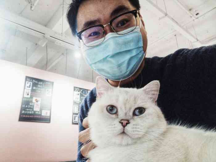老吴喵馆·猫咪主题猫咖啡厅(建文店)-" 本来是汪星人的爱好者竟然被