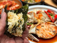 -草家酱蟹炭火烤肉店(珲春南路二店)