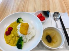 咖喱蔬菜盖浇饭-轻蔬不用等·素食(江苏路店)