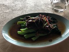 沙爹酱牛肉芥蓝苗-小白鲨工夫潮膳(曲江店)