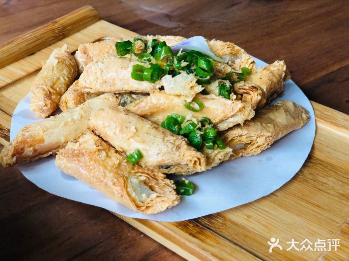 老宁波弄堂菜馆(天源巷店)腐皮包黄鱼图片