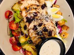 烤鸡肉考博沙拉-机器人火炉披萨