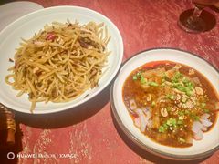 外婆菜炒土豆肉丝-渝信川菜(长安店)