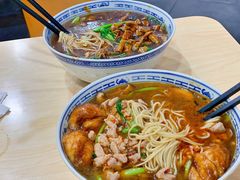 香菇面筋辣肉浇-福海面馆(阳曲店)