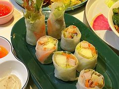 菠萝猪颈肉米纸卷-清迈泰·泰国餐厅(华发商都店)