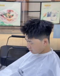 -M1山木造型国潮男士发型定制