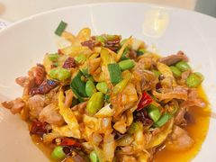 白辣椒火爆鸡胗-径山十八道·风味民间菜(杭州总店)