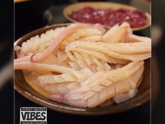 自发鱿鱼-岗上渣渣老火锅(上大田湾店)