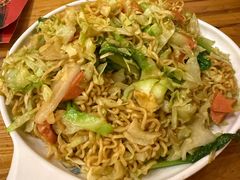 火腿炒方便面-小俩口烧烤东北菜(双井店)