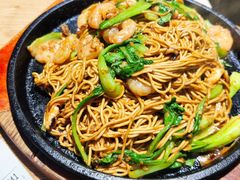 咸蛋黄虾仁海鲜炒面-样样体面(宝安支路店)