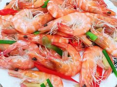 白灼大海虾-醉壹号海鲜大排档•三十年老字号(厦门美食地标店)