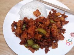 干煸仔鸡饭-北大家园食堂