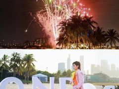 -欢乐海岸椰林沙滩-2025湾区超级灯会