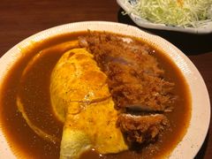 咖喱猪排蛋包饭-山杏yama-katsu·吉列炸物
