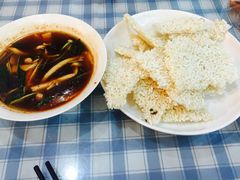 三鲜锅巴-小觉林素菜馆