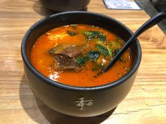 香草番茄汤.猪软骨面-和府捞面(国金汇店)