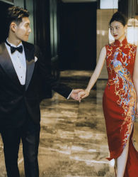 -禾米旗袍妈妈装礼服定制(嘉业国贸店)