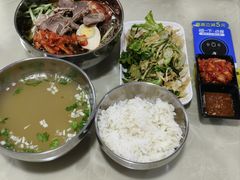 -吉林延边牛肉汤饭，大冷面