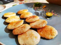 香煎墨鱼饼-南山鲜虾面·活鲜小馆·海味大连菜(南山总店)