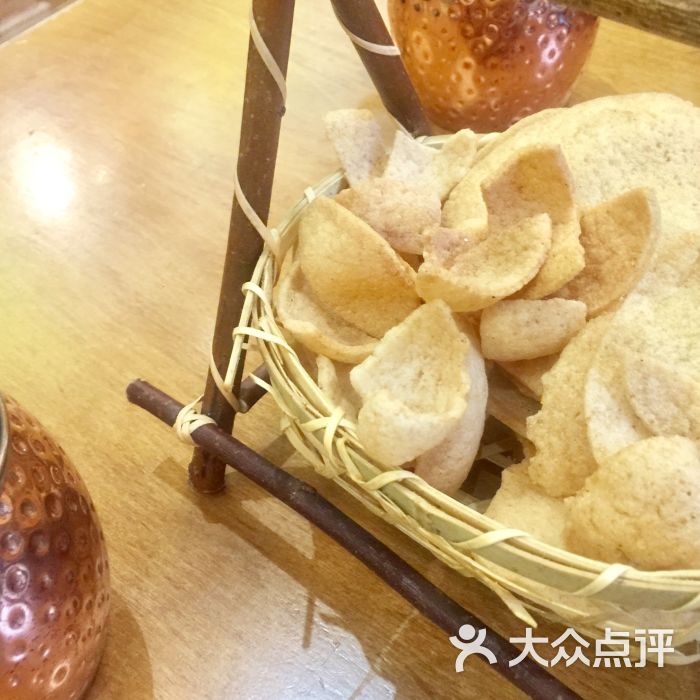 苏梅花园(花园道店)炸虾片图片 - 第1张