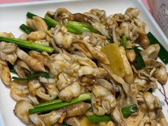 姜葱炒圣子皇-盛港湾海鲜食府(黄沙店)