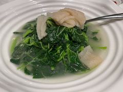 竹笙扒时蔬-皇朝会.经典传统粤菜(外滩店)
